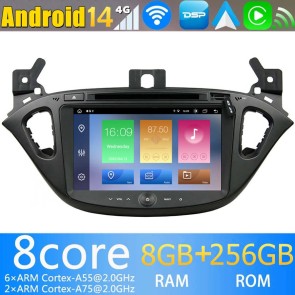8" Android 14 Autoradio GPS Navi DVD Player Kopfeinheit für Opel Corsa E (2014-2019)-1