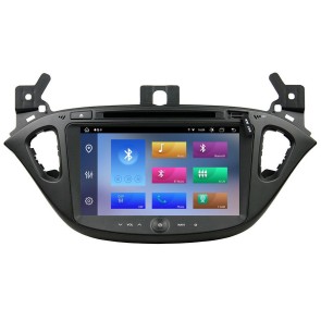 Opel Corsa Android 14.0 Auto Stereo Multimedia Player GPS Navigationssystem mit 8G+256G Bluetooth DAB USB DSP WLAN 4G CarPlay 360° Kamera - 8