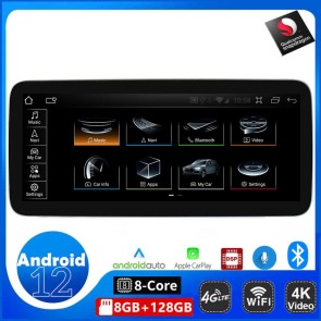 12,3" Android 12.0 Autoradio DVD Player mit GPS Navi für Audi Q5 SQ5 (Ab 2017)-1