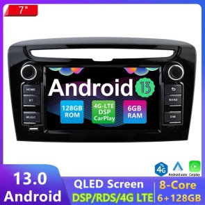 7" Android 13 Autoradio DVD Player GPS Navigation Stereo für Chrysler Ypsilon (2011-2021)-1