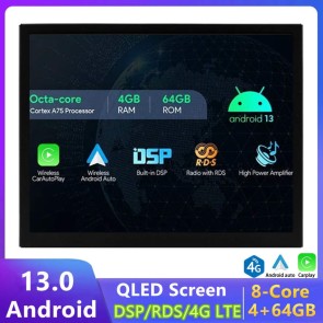 8,4" Android 13 Autoradio DVD Player GPS Navigation Stereo für Jeep Grand Cherokee WK2 (2014-2021)-1