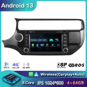 9" Android 13 Autoradio DVD Player GPS Navigation Stereo für Kia Rio 4 (2015-2017)-1