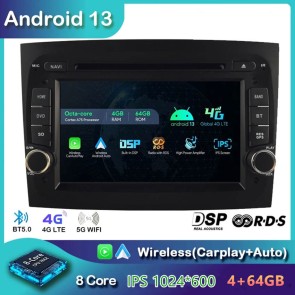 7" Android 13 Autoradio DVD Player GPS Navigation Stereo für Fiat Doblo (2015-2020)-1