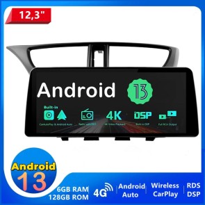 12,3" Android 13.0 Autoradio Multimedia Player GPS Navigationssystem Car Stereo für Honda Civic Hatchback (2012-2017)-1
