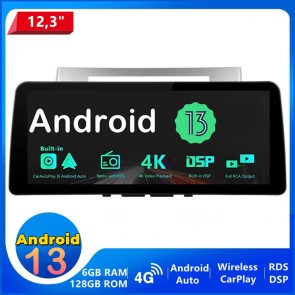12,3" Android 13.0 Autoradio Multimedia Player GPS Navigationssystem Car Stereo für Toyota Corolla Verso (Ab 2004)-1