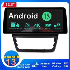12,3" Android 13.0 Autoradio Multimedia Player GPS Navigationssystem Car Stereo für Skoda Yeti 5L (Ab 2009)-1
