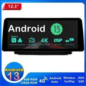 12,3" Android 13.0 Autoradio Multimedia Player GPS Navigationssystem Car Stereo für Peugeot 208 (Ab 2012)-1