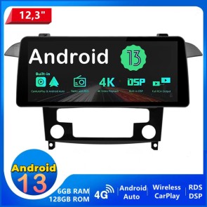 12,3" Android 13.0 Autoradio Multimedia Player GPS Navigationssystem Car Stereo für Ford S-Max (2006-2015)-1