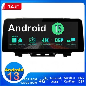 12,3" Android 13.0 Autoradio Multimedia Player GPS Navigationssystem Car Stereo für Suzuki Jimny (Ab 2019)-1