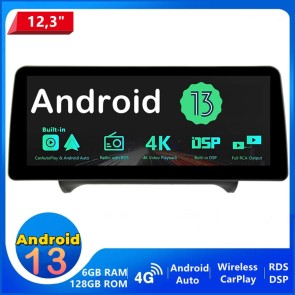 12,3" Android 13 Autoradio Multimedia Player GPS Navigationssystem Car Stereo für Audi TT MK2 (2006-2014)-1