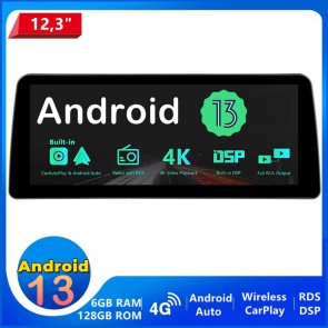 12,3" Android 13 Autoradio Multimedia Player GPS Navigationssystem Car Stereo für Fiat Doblo 263 (Ab 2010)-1