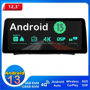 12,3" Android 13 Autoradio Multimedia Player GPS Navigationssystem Car Stereo für Fiat Ducato (2016-2024)-1