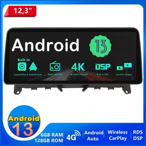 12,3" Android 13 Autoradio Multimedia Player GPS Navigationssystem Car Stereo für Mercedes C-Klasse W204 (Ab 2007)-1