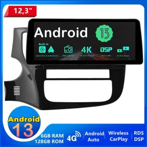 12,3" Android 13.0 Autoradio Multimedia Player GPS Navigationssystem Car Stereo für Mitsubishi Outlander 3 (2012-2018)-1