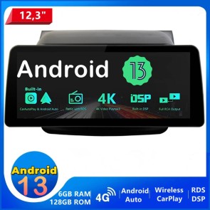 12,3" Android 13.0 Autoradio Multimedia Player GPS Navigationssystem Car Stereo für Mitsubishi L200 (2006-2016)-1