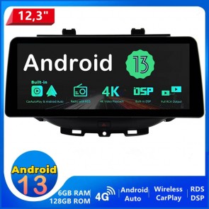 12,3" Android 13 Autoradio Multimedia Player GPS Navigationssystem Car Stereo für Opel Astra K (Ab 2016)-1