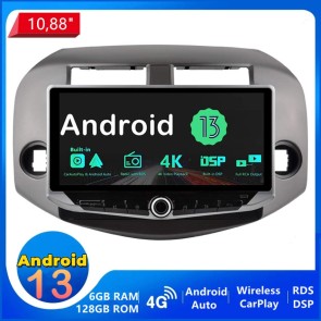 10,88" Android 13 Autoradio Multimedia Player GPS Navigationssystem Car Stereo für Toyota RAV4 (Ab 2005)-1