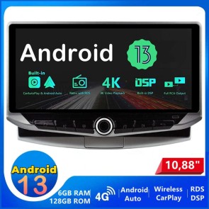 10,88" Android 13 Autoradio Multimedia Player GPS Navigationssystem Car Stereo für VW Passat B7 (2010-2015)-1