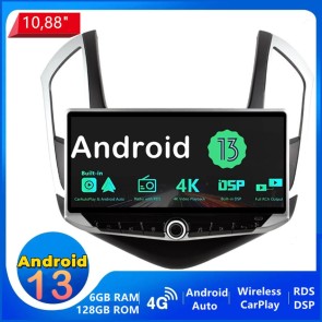 10,88" Android 13 Autoradio Multimedia Player GPS Navigationssystem Car Stereo für Chevrolet Cruze (Ab 2012)-1