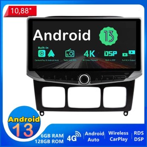 10,88" Android 13 Autoradio Multimedia Player GPS Navigationssystem Car Stereo für Mercedes S-Klasse‎ W220 (Ab 1998)-1