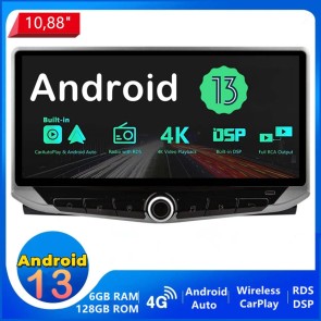 10,88" Android 13 Autoradio Multimedia Player GPS Navigationssystem Car Stereo für Dodge Journey (Ab 2012)-1