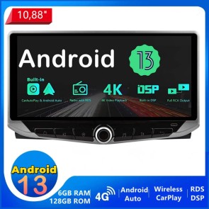 10,88" Android 13 Autoradio Multimedia Player GPS Navigationssystem Car Stereo für Fiat Bravo (Ab 2007)-1