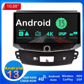 10,88" Android 13 Autoradio Multimedia Player GPS Navigationssystem Car Stereo für Peugeot 4007 (Ab 2007)-1