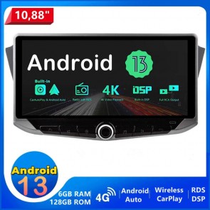 10,88" Android 13 Autoradio Multimedia Player GPS Navigationssystem Car Stereo für Opel Insignia (Ab 2009)-1