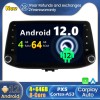 Hyundai i30 Android 12.0 Autoradio GPS Navigationsysteme mit Touchscreen Bluetooth Freisprecheinrichtung Mikrofon SWC DAB CD SD USB WiFi TV OBD2 Carplay Android Auto - Android 12 Autoradio DVD Player GPS Navigation Speziell für Hyundai i30 (Ab 2017)