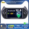 Fiat Qubo Android 12.0 Autoradio GPS Navigationsysteme mit Touchscreen Bluetooth Freisprecheinrichtung Mikrofon SWC DAB CD SD USB WiFi TV OBD2 Carplay Android Auto - Android 12 Autoradio DVD Player GPS Navigation Speziell für Fiat Qubo (Ab 2008)