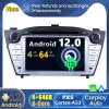 Hyundai ix35 Android 12.0 Autoradio GPS Navigationsysteme mit Touchscreen Bluetooth Freisprecheinrichtung Mikrofon SWC DAB CD SD USB WiFi OBD2 Carplay Android Auto - Android 12 Autoradio DVD Player GPS Navigation Speziell für Hyundai ix35 (2009-2015)