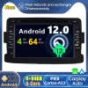 Renault Duster Android 12.0 Autoradio GPS Navigationsysteme mit Touchscreen Bluetooth Freisprecheinrichtung Mikrofon SWC DAB CD SD USB WiFi OBD2 Carplay Android Auto - Android 12 Autoradio DVD Player GPS Navigation Speziell für Renault Duster (2009-2017)