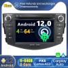 Toyota RAV4 Android 12.0 Autoradio GPS Navigationsysteme mit Touchscreen Bluetooth Freisprecheinrichtung Mikrofon SWC DAB CD SD USB WiFi TV OBD2 Carplay Android Auto - Android 12 Autoradio DVD Player GPS Navigation Speziell für Toyota RAV4 (2006-2012)