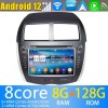 Peugeot 4008 Android 12.0 Autoradio GPS Navigationsysteme mit 8-Core 8GB+128GB Touchscreen Parrot Bluetooth Lenkradfernbedienung Mikrofon DAB SD USB WiFi 4G-LTE DSP CarPlay - 8" Android 12.0 Autoradio DVD Player GPS Navigation für Peugeot 4008 (Ab 2012)