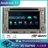 Hyundai H1 Android 13.0 Autoradio GPS Navigationsysteme mit Octa-Core 4GB+64GB IPS Touchscreen Bluetooth Lenkradfernbedienung DAB DSP USB WiFi 4G-LTE Wireless CarPlay - 6,2" Android 13 Autoradio DVD Player GPS Navigation Stereo für Hyundai H1 (2007-2015)