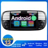 Fiat 500 Android 12.0 Autoradio GPS Navigationsysteme mit Octa-Core 6GB+128GB Touchscreen Bluetooth Freisprecheinrichtung DAB RDS DSP USB WiFi 4G-LTE Wireless CarPlay - 7" Android 12 Autoradio DVD Player GPS Navigation Stereo für Fiat 500 (2008-2015)