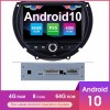 MINI Cooper F55 F56 F57 Android 12 Autoradio GPS Navigationsysteme mit Octa-Core 4GB+64GB Touchscreen Bluetooth Lenkradfernbedienung DAB USB 4G WiFi AUX OBD CarPlay - 7" Android 12.0 Autoradio DVD Player GPS Navigation für Mini Hatch F55 F56 F57 (Ab 2014)