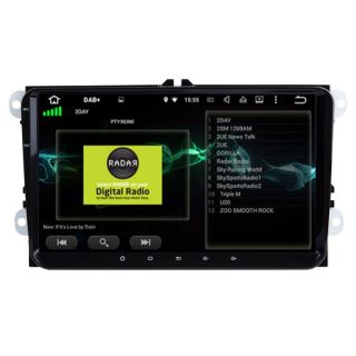 VW Amarok 2H (ab 2010) Android Radio mit Rückfahrkamera CarPlay DAB-1