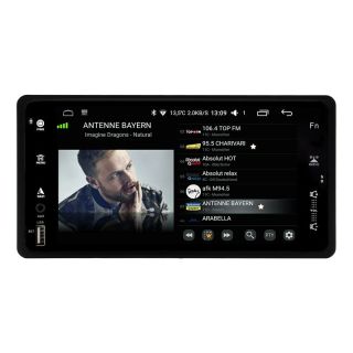 Mitsubishi Pajero V80 (ab 2007) Android Autoradio Upgrade mit DAB+ CarPlay Android Auto-1