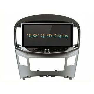 Android Radio zum Nachrüsten für Hyundai H-1 Travel/Cargo (2016–2020) mit 12,3" QLED Display, DAB+, CarPlay-1