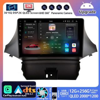 Für Chevrolet Orlando (KL1Y) (2011–2015): 9 Zoll 2K QLED Android Radio mit DAB+ & CarPlay