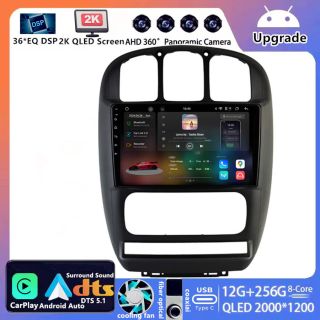 Für Chrysler Town & Country (2000–2007): 10,1 Zoll 2K QLED Android Radio mit DAB+ & CarPlay