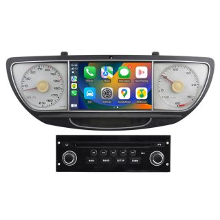 Citroën C8 (2002–2014) Android Radio Upgrade mit DAB+, CarPlay, Android Auto, Bluetooth-Freisprecheinrichtung, Rückfahrkamera, Handy-Verbindung und 7" IPS Display