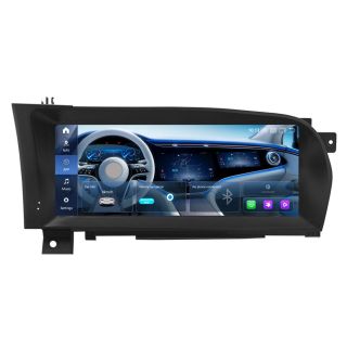 Mercedes S-Klasse W221 (2006-2013) Android Autoradio Upgrade mit 10,25 Zoll QLED Display