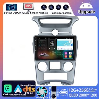 Kia Carens 3 UN (2006–2013) Android Autoradio Upgrade mit DAB+ CarPlay Android Auto-1