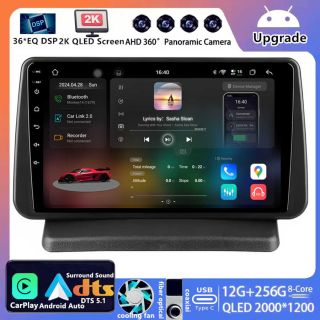 Für Nissan Almera N16 (2000–2007): 9 Zoll 2K QLED Android Radio mit DAB+ & CarPlay