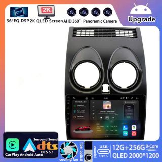 Nissan Qashqai J10 (2007–2014) Android Autoradio Upgrade mit DAB+ CarPlay Android Auto-1