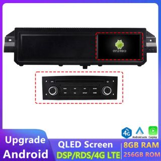 Renault Espace 4 (JK) (2002–2015) Android Radio Upgrade mit DAB+, CarPlay, Android Auto, Bluetooth-Freisprecheinrichtung, Rückfahrkamera, Handy-Verbindung und 7" IPS Display