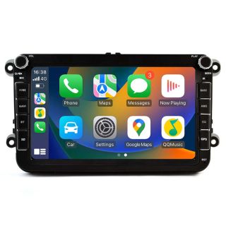 VW Sharan II (7N) (ab 2010) Android Radio Upgrade mit DAB+, CarPlay, Android Auto, Bluetooth-Freisprecheinrichtung, Rückfahrkamera, Handy-Verbindung und 8" IPS Display
