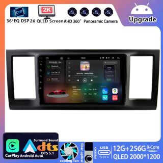 Für VW T6.1 Transporter/Multivan/Caravelle (2019–2021): 9 Zoll 2K QLED Android Radio mit DAB+ & CarPlay
